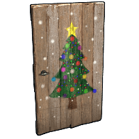 Christmas Tree Door