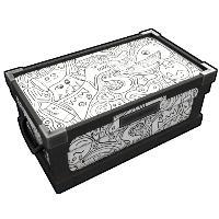 Doodle Large Wooden Box