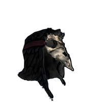 Raven Deer Skull Mask