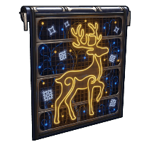 Winter Spirit Garage Door
