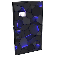 Ultramarine Metal Door