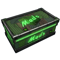 Neon Meds Storage