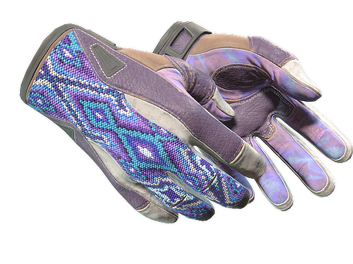 ★ Sport Gloves | Violet Beadwork (Field-Tested)