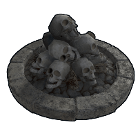 Skull Fire Pit