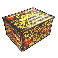 Khokhloma Small Box