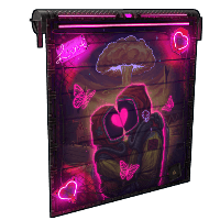 Atomic Ever After Garage Door