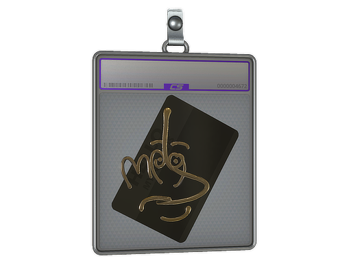 Sticker Slab | Hello MP9 (Gold)