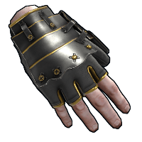 Black Gold Roadsign Gloves