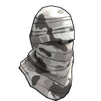 Arctic Protection Burlap Headwrap