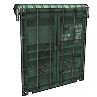 Shipping Container Garage Door