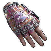 Apocalyptic Roadsign Gloves