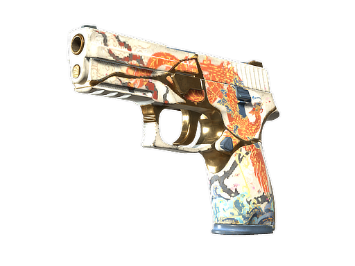 StatTrak™ P250 | Kintsugi (Well-Worn)