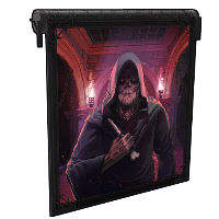 Bone Cultists Garage Door