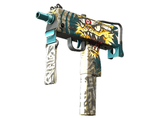 StatTrak™ MAC-10 | Cat Fight (Minimal Wear)
