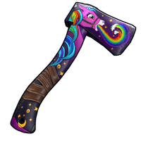 Rainbow Pony Hatchet