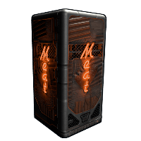 Neon Meat Fridge