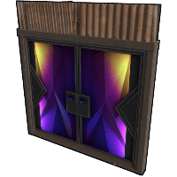 Tempered Sheet Metal Double Door