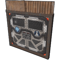 Space Base Sheet Metal Double Door