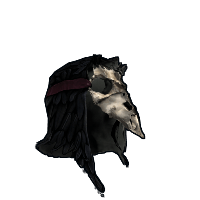 Raven Deer Skull Mask