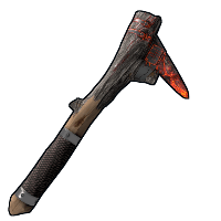 Volcanic Stone Pick Axe