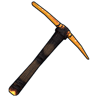 Ancient Amber Pickaxe