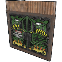 Bombshell Sheet Metal Double Door