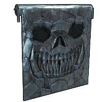 Twisted Metal Garage Door