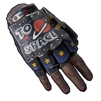 Space Raider Roadsign Gloves