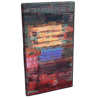 Corrupted Metal Door