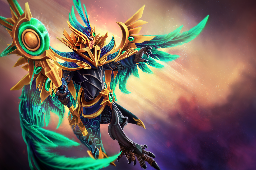 Genuine Blessing of the Crested Dawn Loading Screen
