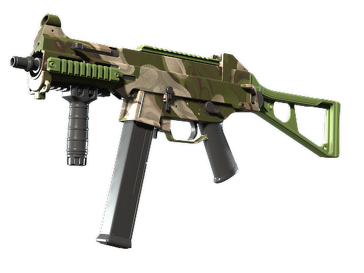 UMP-45 | Green Swirl (Factory New)