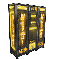 Neon Hazmat Locker