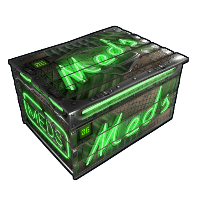 Neon Small Meds Storage