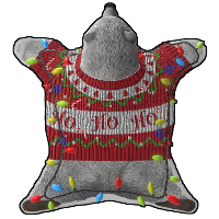 Santa's Bearskin Rug