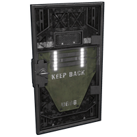 Reinforced Armored Door