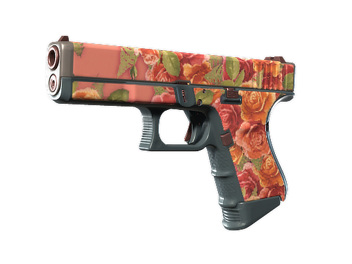 Glock-18 | Coral Bloom (Minimal Wear)
