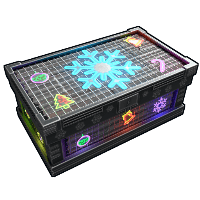 Neon Snowflake Large Box