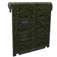 Cobalt Jungle Container Garage Door