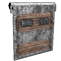 Frontier Rustic Garage Door