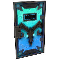 Glacial Visage Armored Door