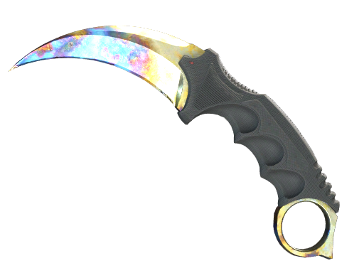 ★ StatTrak™ Karambit | Case Hardened (Well-Worn)