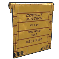 Minted Gold Garage Door