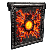 Watcher of Doom Garage Door