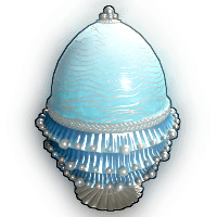 Rustigé Egg - Cerulean
