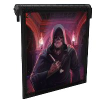 Bone Cultists Garage Door