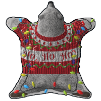 Santa's Bearskin Rug