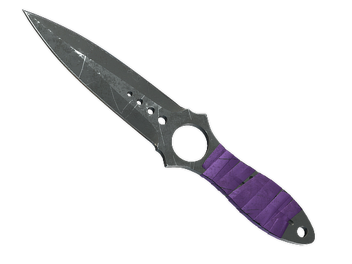 ★ Skeleton Knife | Ultraviolet (Battle-Scarred)