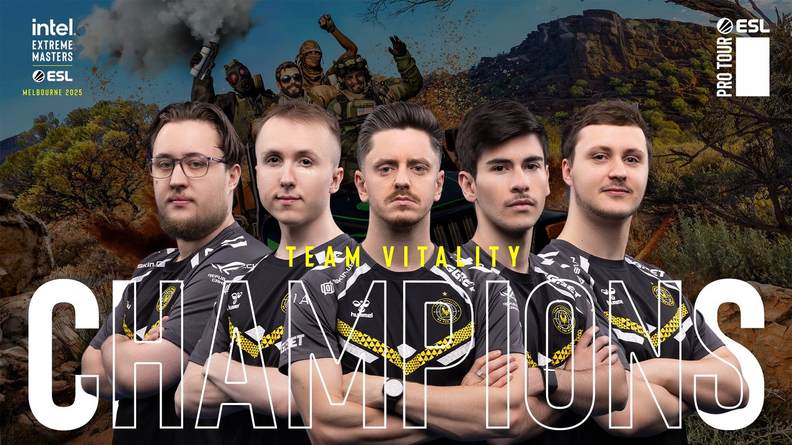 Vitality conquer Falcons in a thrilling IEM Melbourne 2025 Grand Final