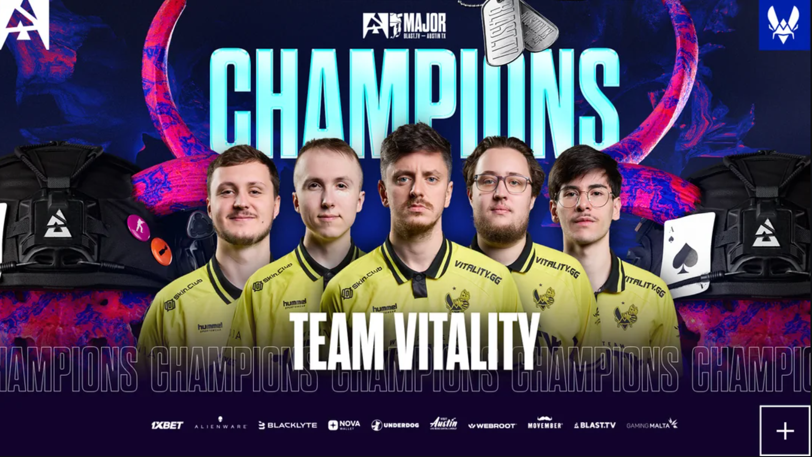 ZywOo Leads Vitality to CS2 Major Title – A New Era Begins