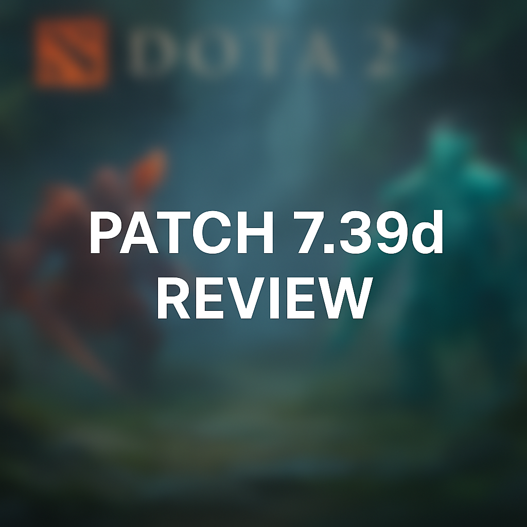 Dota 2 Patch 7.39d – Pre-TI Tune-Up and a Goat-Sized Surprise